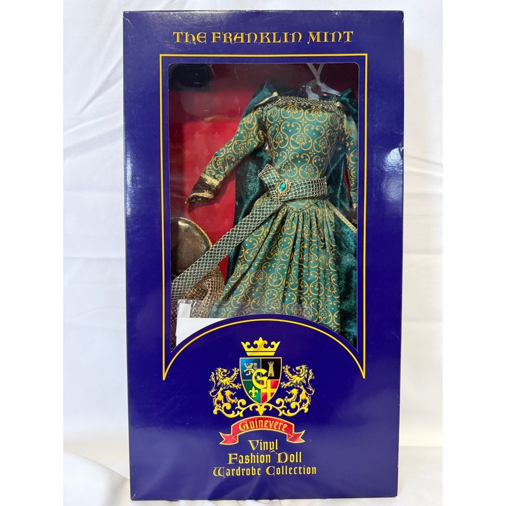 Franklin Mint Guinevere‎ Knighthood Title Ensemble Collector Outfit NEW IN BOX